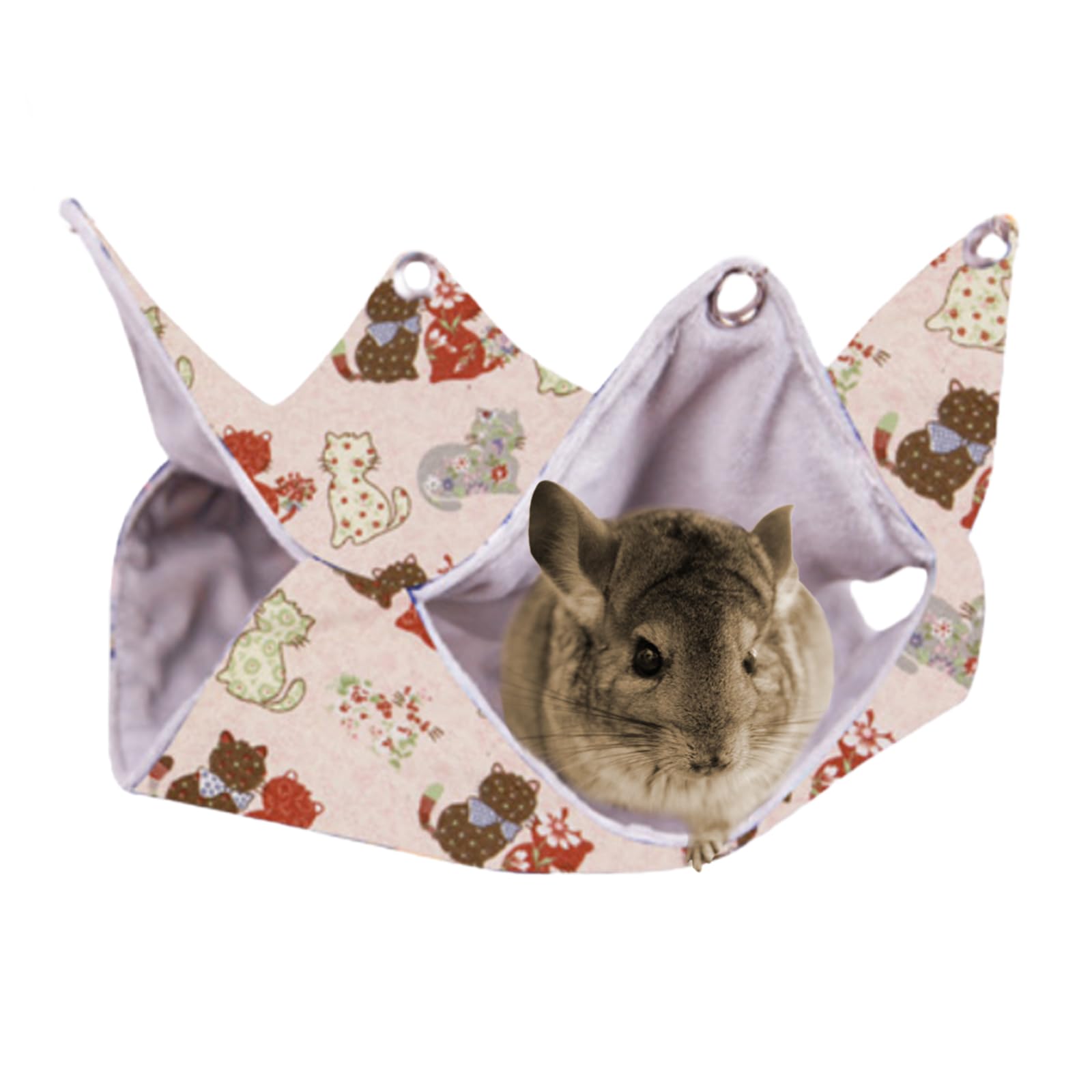 さやちん小動物用ハンモック Amazon.co.jp: TiDaOne チンチラ ハンモック チンチラ ハウス ケージ